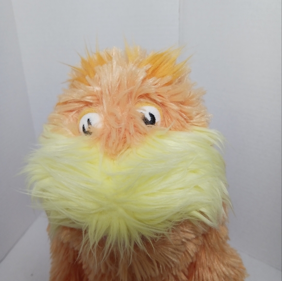 Dr. Seuss Manhattan Toy Hand Puppet Lorax 2002  Plush Stuffed Animal - Picture 2 of 12